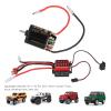 VGEBY RC Motor ESC Kit, High Torsion 540 Brushed Motor 360A ESC with T Plug for 1/10 RC Car Model (55T) Esc Motor Combo Brushed and Esc Connector view 4