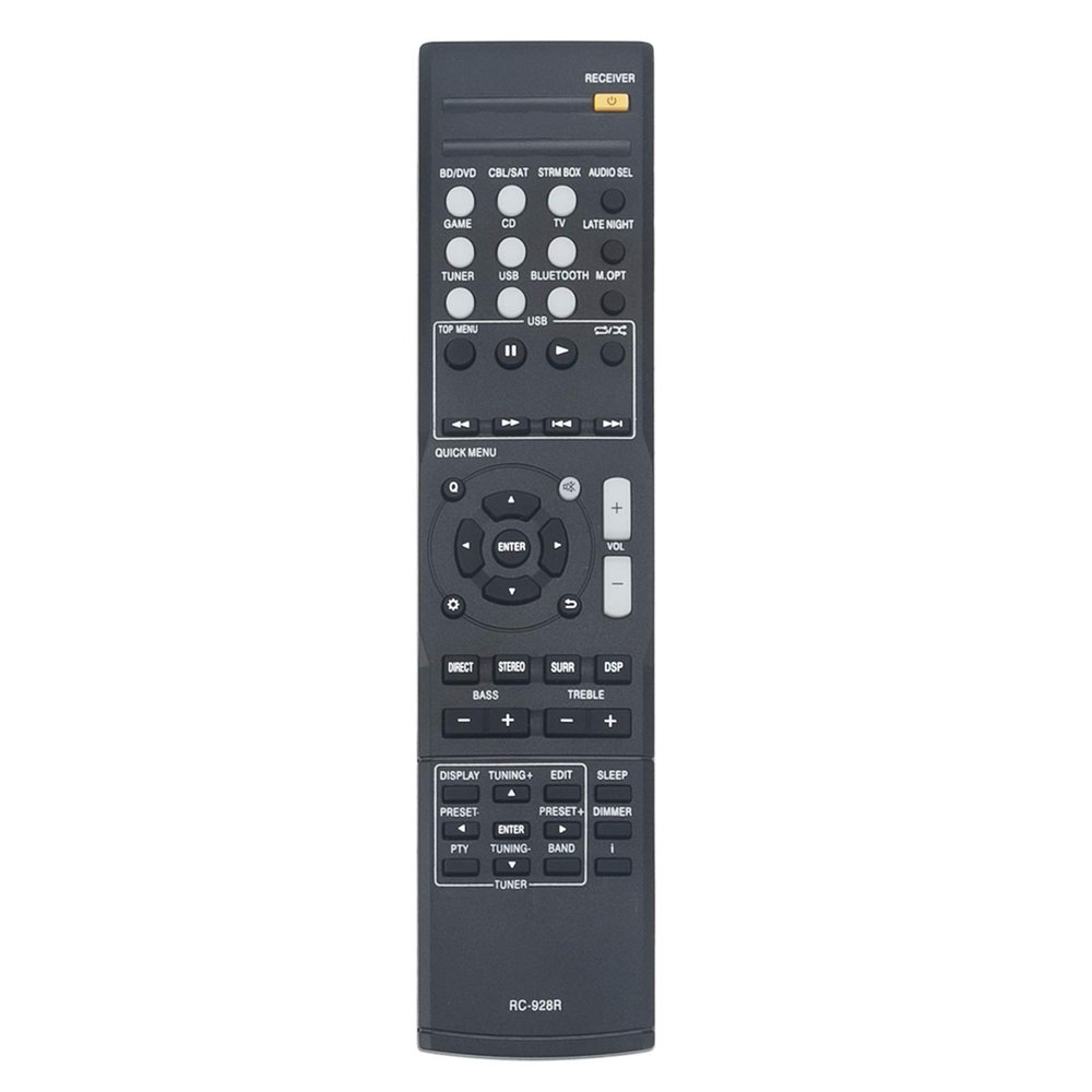 Beyution RC-928R Replace Remote Control Fit for Onkyo AV Receiver TX-SR353 HT-S3800 HT-S3900 HT-R397 HTP-395 TX-SR373 TXSR353 HTS3800 HTS3900 TXSR373 TX-SR252 TX-SR383 HT-R395 HT-3900 HT-P395