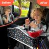 PILLANI Kids Travel Tray for Car - Car Seat Tray for Kids, Roadtrip Essentials, Carseat Table Tray for Kids Road Trip Activities - Toddler Lap Desk Organizer for Airplane view 3