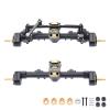 RCAWD SCX24 Upgrades Front Portal Rear Axle Housing & Brass Third Member Housing& Brass Steer Hub Carrier & Portal Gear Housing & Worm Gears & Brass Gears & Brass Hex Parts for Axial 1/24 view 1