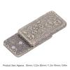 Roller,Toys for Men,ADHD Autism Anxiety Stress Relief Magnetic Fidget Toy Poker Push Slider Metal with Skull Pattern and Box 5.5 x 3 x 1cm view 2