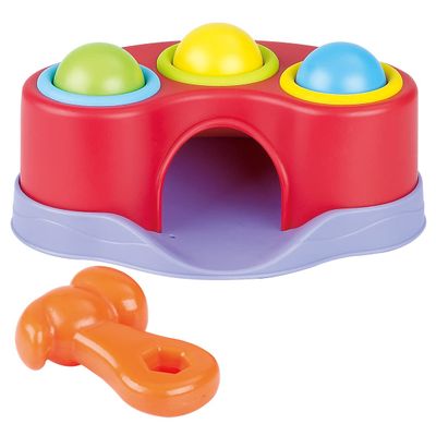 Whacky Ball Bench Hammer & Ball Drop Learning & Educational Toys Infant Gifts - Pound a Ball Toddler Toys - Baby Toys for 6 to 12-18-24 Months
