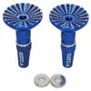 NHX RC Alum Transmitter Gimbal Stick Ends M3 for Futaba 14SG 16SZ 16IZ 18SZ 10J -Blue view 1