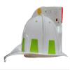 Personalized Light up Firefighter Helmet with Sound White view 2