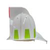 Personalized Light up Firefighter Helmet with Sound White view 3