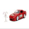 Jada General Mills Trix 1:24 1985 Mazda RX-7 Die-cast Car & 2.75" Trix Rabbit Figure, Toys for Kids and Adults view 3