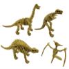 Zugar Land Ancient History Dinosaur Fossil Skeleton Figures (48 Pack) Dino, Sand Dig, Great Science Learning Kit. Party Favor, Decoration, Stocking Suffer. (48 Dinosaurs) view 4
