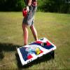 Patriotic Eagle and Shades USA Portable Bean Bag Toss Game by BAGGO view 2
