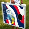 Patriotic Eagle and Shades USA Portable Bean Bag Toss Game by BAGGO view 3