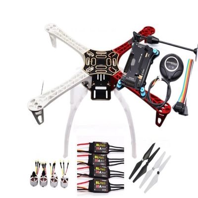 Drone Accessories for APM2.8 Flight Controller Ardupilot +for M8N GPS Built-in Compass +GPS Stand+Shock Absorber for RC Quadcopter Multicopter Replaceable (Color : Drone F450 Package B)