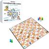 1step2dream Spanish Conversational Snakes&Ladders Board Game | Spanish Learning Game for Kids | Family Board Game view 1