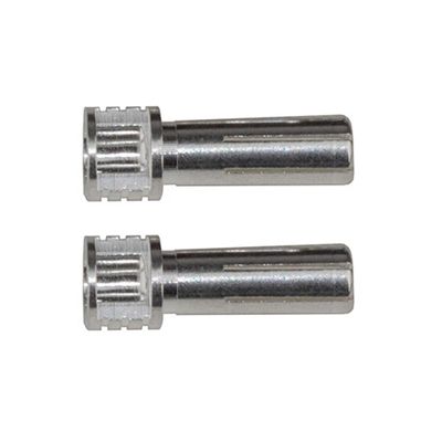 Team Associated Grip Bullets 5mm x 14mm Silver 2 ASC27392