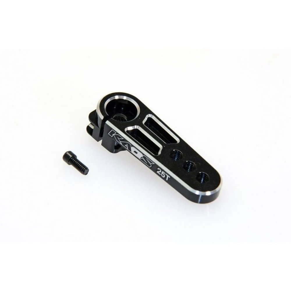 CEN Racing CKD0401 CNC Aluminum 25t Servo Horn Saver Black Anodized