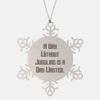 Cheap Juggling Gifts, A Day Without Juggling is a Day Wasted, Juggling Snowflake Ornament from Friends view 1
