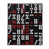 Pai Gow Tiles Game Set Chinese Pai Gow Tile Set, Pai Gow Large Adult Household Hand Rubbing Cards, Entertaining Party Games (Size : 28#) view 1