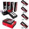 32PCS Pai Gow Tiles Game Set,Chinese Traditional Black Dominoes Pai Gow, Pai Gow Poker, Best Casino Game Party Fun Toy for Entertainemnt (16#) view 2