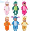 Suit+Shoes Dolls Outfit For 18 inch 43cm Baby Doll Cute Jumpers Rompers Doll Clothes (giraffe) view 3