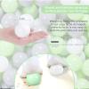 Heopeis Soft Plastic Ball Pit Balls, 100pcs Green Pit Balls Plastic Toy Balls for Kids, Baby Toddler Ball Pit Play Tent, Baby Kiddie Pool Water Toys, Party Decoration view 3