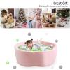 Heopeis Soft Plastic Ball Pit Balls, 100pcs Green Pit Balls Plastic Toy Balls for Kids, Baby Toddler Ball Pit Play Tent, Baby Kiddie Pool Water Toys, Party Decoration view 4