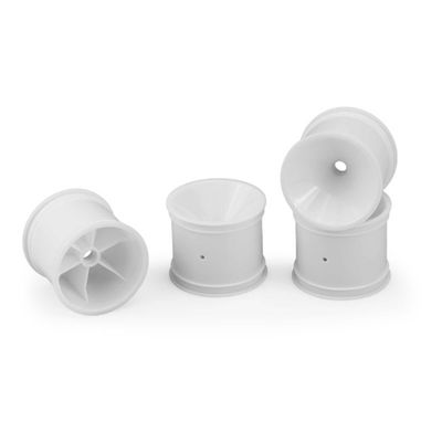 J Concepts Inc. Mono Front Wheels White 4 RC10T T2 T3 GT JCO3418W