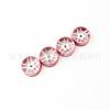 KingVal Replacement 4PCS Metal Wheel Rim Wheel Hub RC Parts Compatible with WLtoys K969 RC Car (Red) view 3