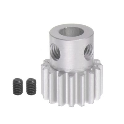 HARFINGTON Step Spur Gear 6mm Bore Gear 16T Mod 1 Aluminum Alloy Motor Gear for RC Car Replacement Parts Accessories Electric Grinder Gearbox Reduction Gear Reducer