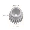 HARFINGTON Step Spur Gear 12mm Bore Gear 20T Mod 1 Aluminum Alloy Motor Gear for RC Car Replacement Parts Accessories Electric Grinder Gearbox Reduction Gear Reducer view 3