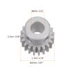 HARFINGTON Step Spur Gear 8mm Bore Gear 20T Mod 1 Aluminum Alloy Motor Gear for RC Car Replacement Parts Accessories Electric Grinder Gearbox Reduction Gear Reducer view 3