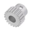 HARFINGTON Step Spur Gear 8mm Bore Gear 20T Mod 1 Aluminum Alloy Motor Gear for RC Car Replacement Parts Accessories Electric Grinder Gearbox Reduction Gear Reducer view 4