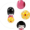13x6cm Geisha Doll Lovely Asian Doll Japanese Doll for Home Office Car New Year Gifts view 4