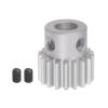 HARFINGTON Step Spur Gear 6mm Bore Gear 18T Mod 1 Aluminum Alloy Motor Gear for RC Car Replacement Parts Accessories Electric Grinder Gearbox Reduction Gear Reducer view 1