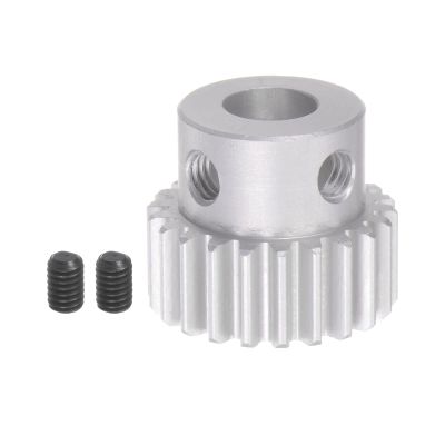 HARFINGTON Step Spur Gear 6mm Bore Gear 22T Mod 1 Aluminum Alloy Motor Gear for RC Car Replacement Parts Accessories Electric Grinder Gearbox Reduction Gear Reducer