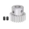 HARFINGTON Step Spur Gear 6mm Bore Gear 22T Mod 1 Aluminum Alloy Motor Gear for RC Car Replacement Parts Accessories Electric Grinder Gearbox Reduction Gear Reducer view 1