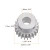 HARFINGTON Step Spur Gear 6mm Bore Gear 22T Mod 1 Aluminum Alloy Motor Gear for RC Car Replacement Parts Accessories Electric Grinder Gearbox Reduction Gear Reducer view 3