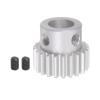 HARFINGTON Step Spur Gear 10mm Bore Gear 22T Mod 1 Aluminum Alloy Motor Gear for RC Car Replacement Parts Accessories Electric Grinder Gearbox Reduction Gear Reducer view 1