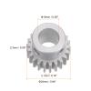 HARFINGTON Step Spur Gear 10mm Bore Gear 22T Mod 1 Aluminum Alloy Motor Gear for RC Car Replacement Parts Accessories Electric Grinder Gearbox Reduction Gear Reducer view 3