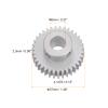 HARFINGTON Step Spur Gear 8mm Bore Gear 35T Mod 1 Aluminum Alloy Motor Gear for RC Car Replacement Parts Accessories Electric Grinder Gearbox Reduction Gear Reducer view 3