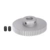 HARFINGTON Step Spur Gear 12mm Bore Gear 60T Mod 1 Aluminum Alloy Motor Gear for RC Car Replacement Parts Accessories Electric Grinder Gearbox Reduction Gear Reducer view 1