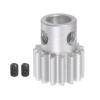 HARFINGTON Step Spur Gear 8mm Bore Gear 15T Mod 1 Aluminum Alloy Motor Gear for RC Car Replacement Parts Accessories Electric Grinder Gearbox Reduction Gear Reducer view 1