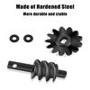 2 Sets 13T Steel Overdrive Gears Differential Worm Gear Fit for Axial SCX24 C10 JLU Gladiator Bronco Deadbolt 1/24 RC Crawler Car view 3
