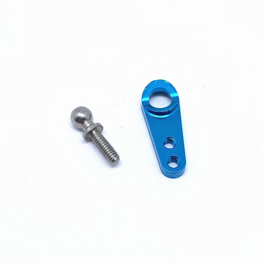 KingVal Replacement Metal Servo Steering Arm Horn RC Parts Compatible with WLtoys K969 K979 K989 K999 P929 P939 284131 RC Car