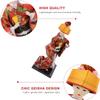 AAPIE 2 Pieces Kokeshi Doll Oriental Decor Geisha Doll Japanese Geisha Figurine Oriental Doll for House Office Decoration view 2