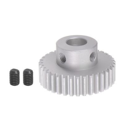 HARFINGTON Step Spur Gear 6mm Bore Gear 35T Mod 1 Aluminum Alloy Motor Gear for RC Car Replacement Parts Accessories Electric Grinder Gearbox Reduction Gear Reducer