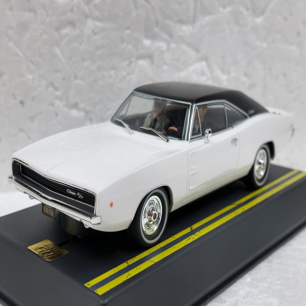 Pioneer P087 Dodge Charger R/T 440 Shotgun Wedding - Bullitt Assassins 50th Anniversary 1:32 Slot Car