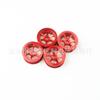 KingVal Replacement 4PCS Metal Wheel Rim Wheel Hub RC Parts Compatible with WLtoys K989 284131 284010 1/28 RC Car (Red) view 2