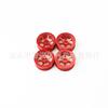 KingVal Replacement 4PCS Metal Wheel Rim Wheel Hub RC Parts Compatible with WLtoys K989 284131 284010 1/28 RC Car (Red) view 3