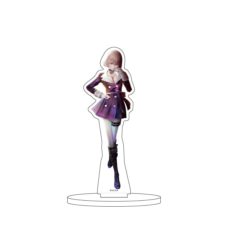A3 Valkyria of The Blue Revolution 01 Violet [Official Illustration] Character Acrylic Figure