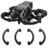 Craznick Avata Propeller Guard Bumper: Protective Bumper Ring Anti-Collision Impact Protectors for DJI Avata Accessories Black view 1