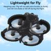 Craznick Avata Propeller Guard Bumper: Protective Bumper Ring Anti-Collision Impact Protectors for DJI Avata Accessories Black view 4