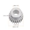 HARFINGTON Step Spur Gear 8mm Bore Gear 22T Mod 1 Aluminum Alloy Motor Gear for RC Car Replacement Parts Accessories Electric Grinder Gearbox Reduction Gear Reducer view 3